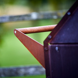 Bijuga CorTen Steel Outdoor Wood Fireplace BIJUGA