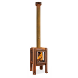 Fennek 50 4-Sided Glass Outdoor Fireplace FENNEK-50-4