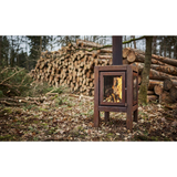 Quaruba XL 3-Sided Glass Outdoor Fireplace QUARUBA-XL-3