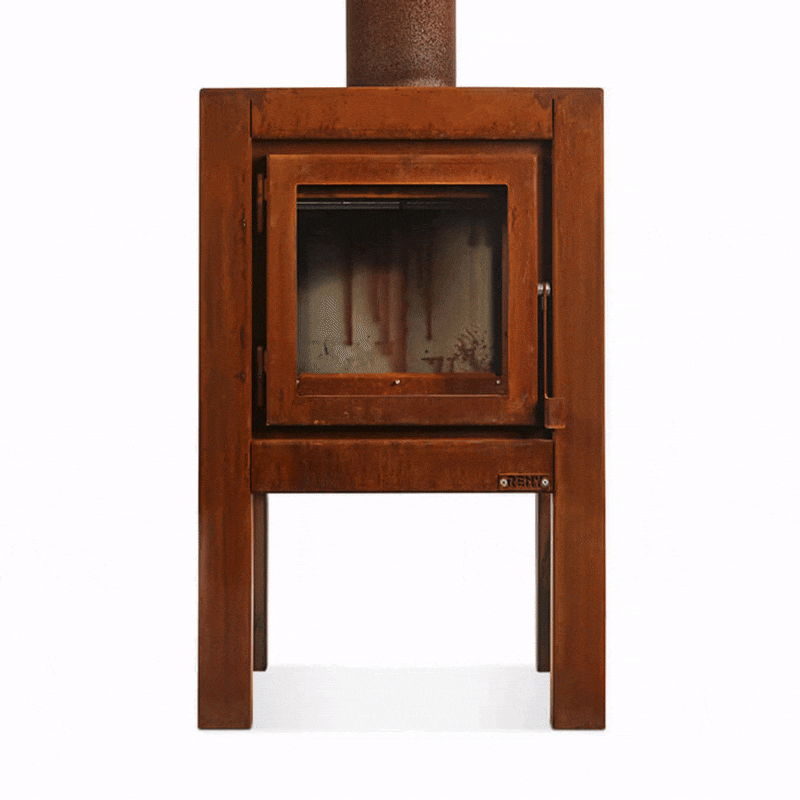 Quaruba XXL 3-Sided Glass Outdoor Fireplace QUARUBA-XXL-3