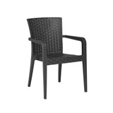 Rainbow Outdoor Alberta 5-Piece Dining Set-Anthracite