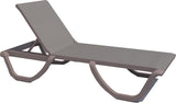 Rainbow Outdoor Florence Set of 2 Chaise Lounger - Cappucino - Cappucino Sling
