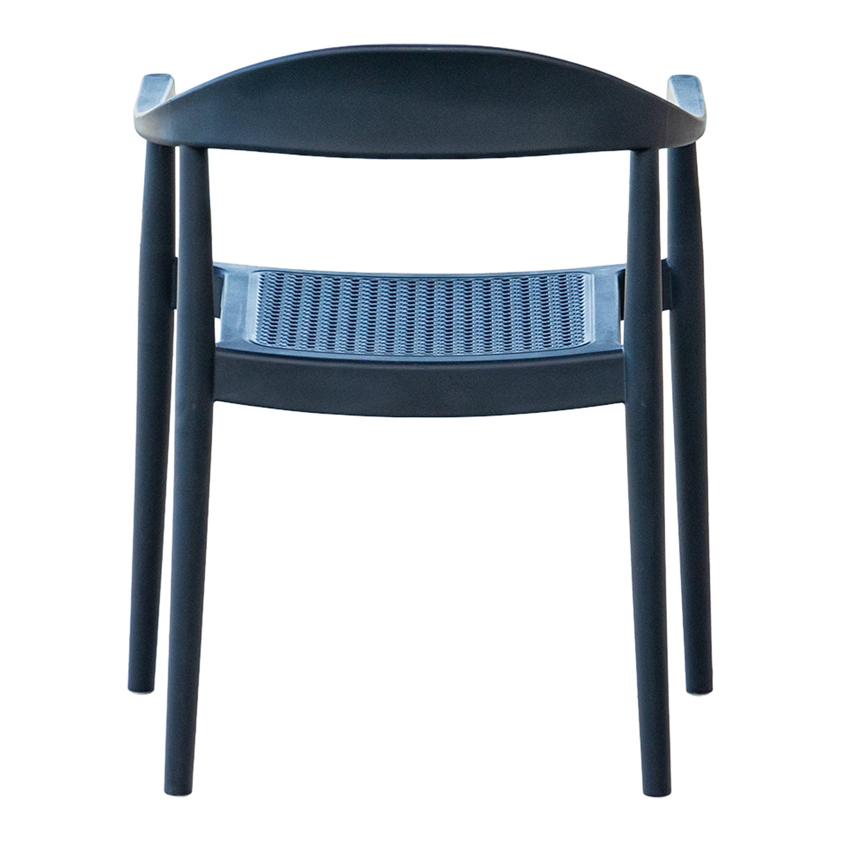 Rainbow Outdoor Kennedy Set of 2 Stackable Armchair-Anthracite