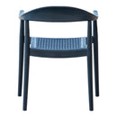Rainbow Outdoor Kennedy Set of 2 Stackable Armchair-Anthracite