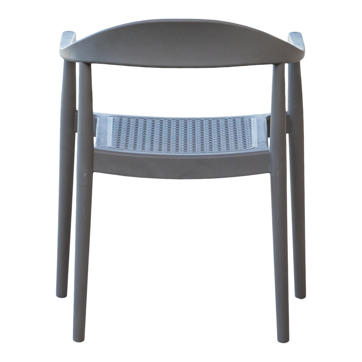 Rainbow Outdoor Kennedy Set of 2 Stackable Armchair-Cappuccino