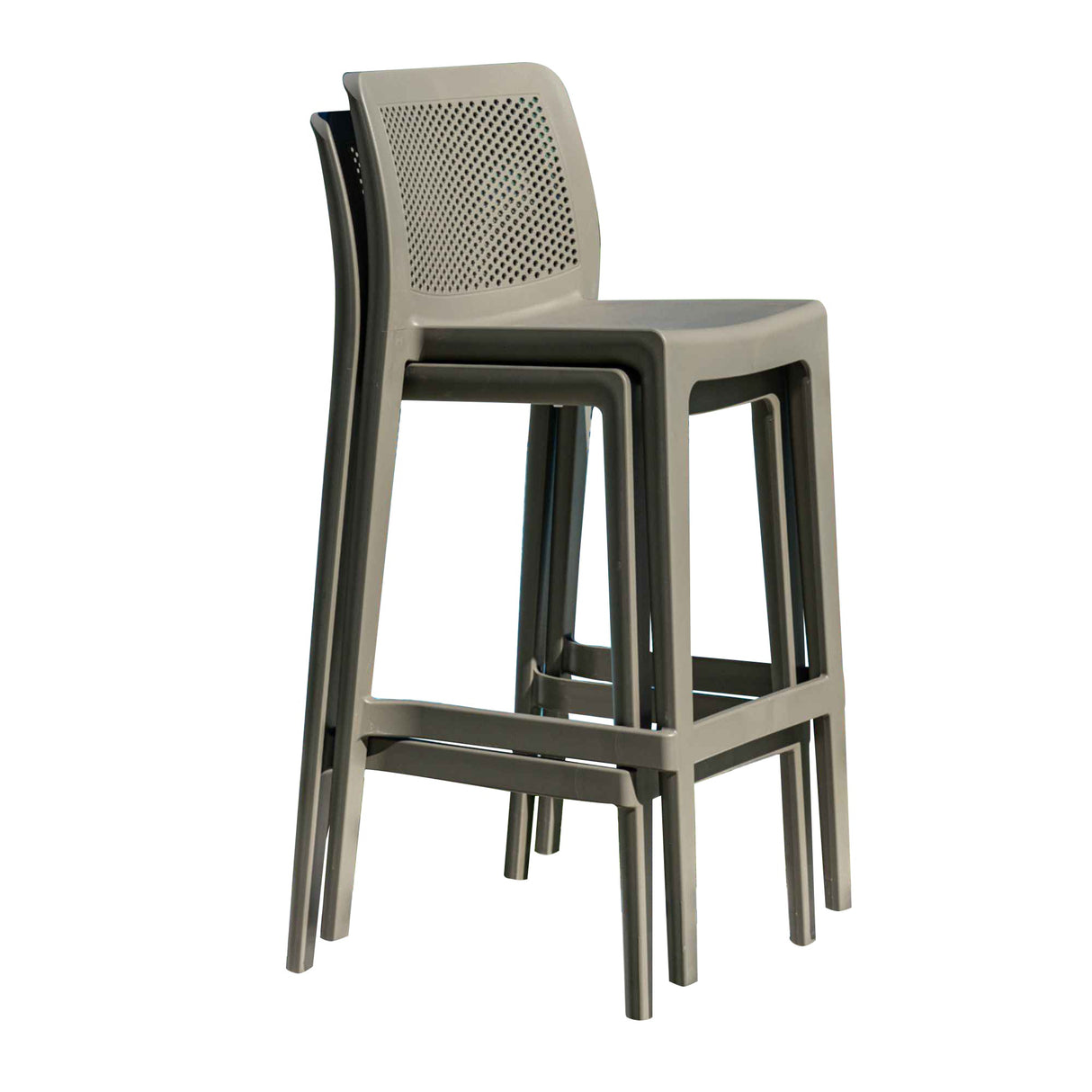 Rainbow Outdoor Lisa Set of 2 Barstools - Cappucino