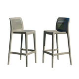 Rainbow Outdoor Lisa Set of 2 Barstools - Cappucino