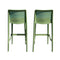 Rainbow Outdoor Lisa Set of 2 Barstools - Green