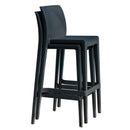 Rainbow Outdoor Luna Set of 2 Barstools - Anthracite