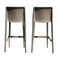 Rainbow Outdoor Luna Set of 2 Barstools - Cappuccino