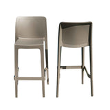Rainbow Outdoor Luna Set of 2 Barstools - Cappuccino