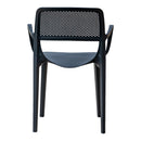 Rainbow Outdoor Mila Set of 2 Stackable Armchair-Anthracite