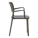 Rainbow Outdoor Mila Set of 2 Stackable Armchair-Cappuccino
