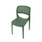 Rainbow Outdoor Mila Set of 2 Stackable Side Chair-Green