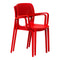 Rainbow Outdoor Mila Set of 2 Stackable Armchair-Red