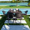 Rainbow Outdoor Mona 7-Piece Dining Set-Brown