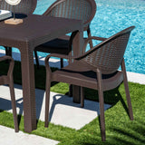 Rainbow Outdoor Mona Set of 2 Armchairs