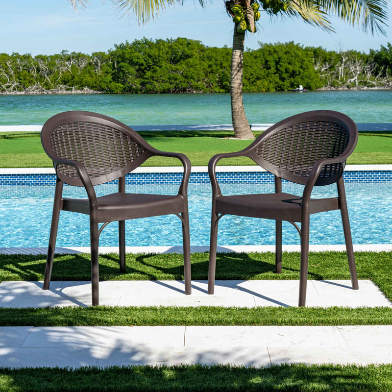 Rainbow Outdoor Mona Set of 2 Armchairs
