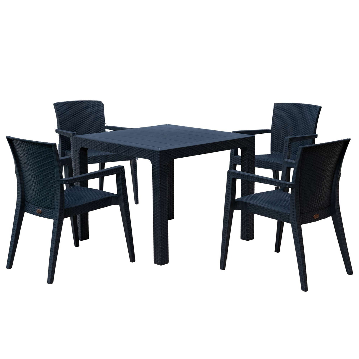 Rainbow Outdoor Montana 5-Piece Dining Set-Anthracite