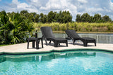 Rainbow Outdoor Roma 3-Piece Chaise Lounger Set-Anthracite