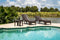 Rainbow Outdoor Roma 3-Piece Chaise Lounger Set-Brown