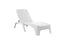 Rainbow Outdoor Roma Set of 2 Chaise Lounger-White