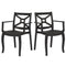 Rainbow Outdoor Zeus Set of 2 Stackable Armchair-Anthracite