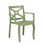 Rainbow Outdoor Zeus Set of 2 Stackable Armchair-Green