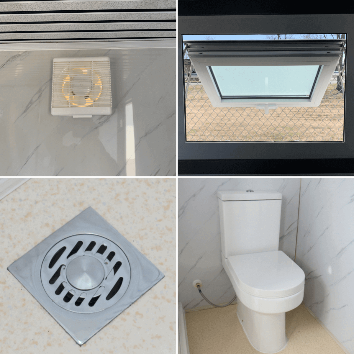 Portable Restroom with Shower