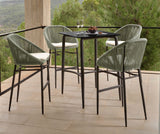 Skyline Design Rodona Square Pub Table with Glass