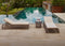 Skyline Design Ruby Chaise Lounger with Sunbrella Cushion