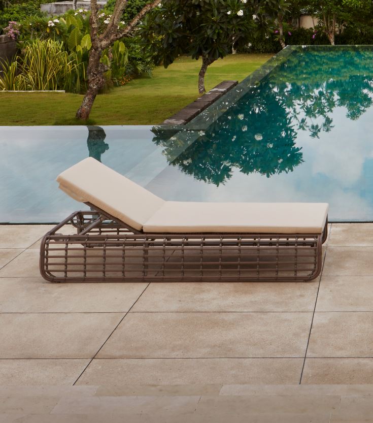 Skyline Design Ruby Chaise Lounger with Sunbrella Cushion