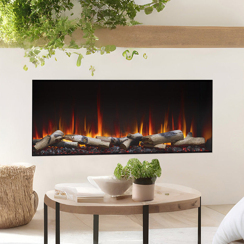 SimpliFire Triton 50-Inch Multi-View Smart Electric Fireplace