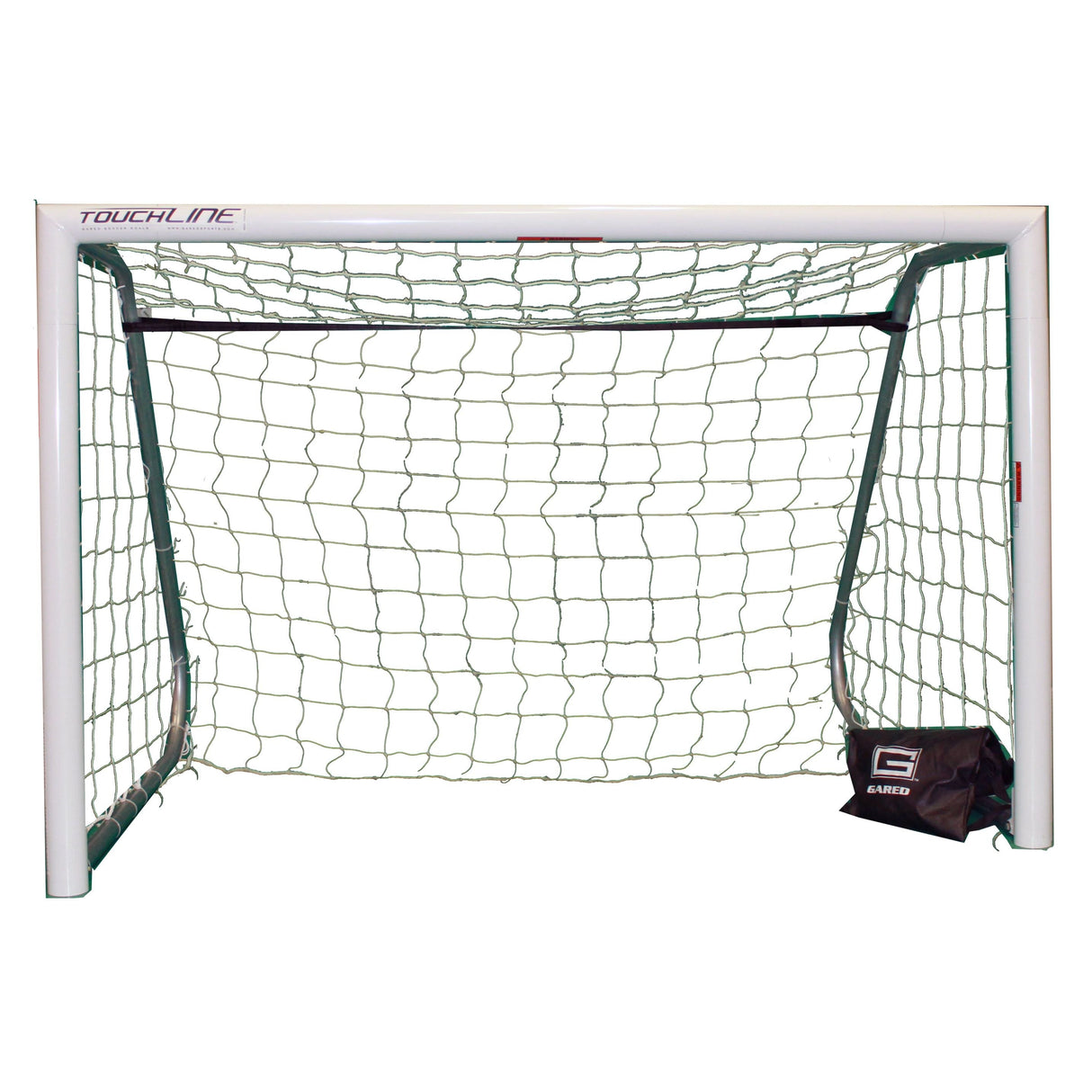 Gared White Recreational Soccer Goal 4.5′ × 9′ Portable 3″ Round-Frame SG3RD459PTW
