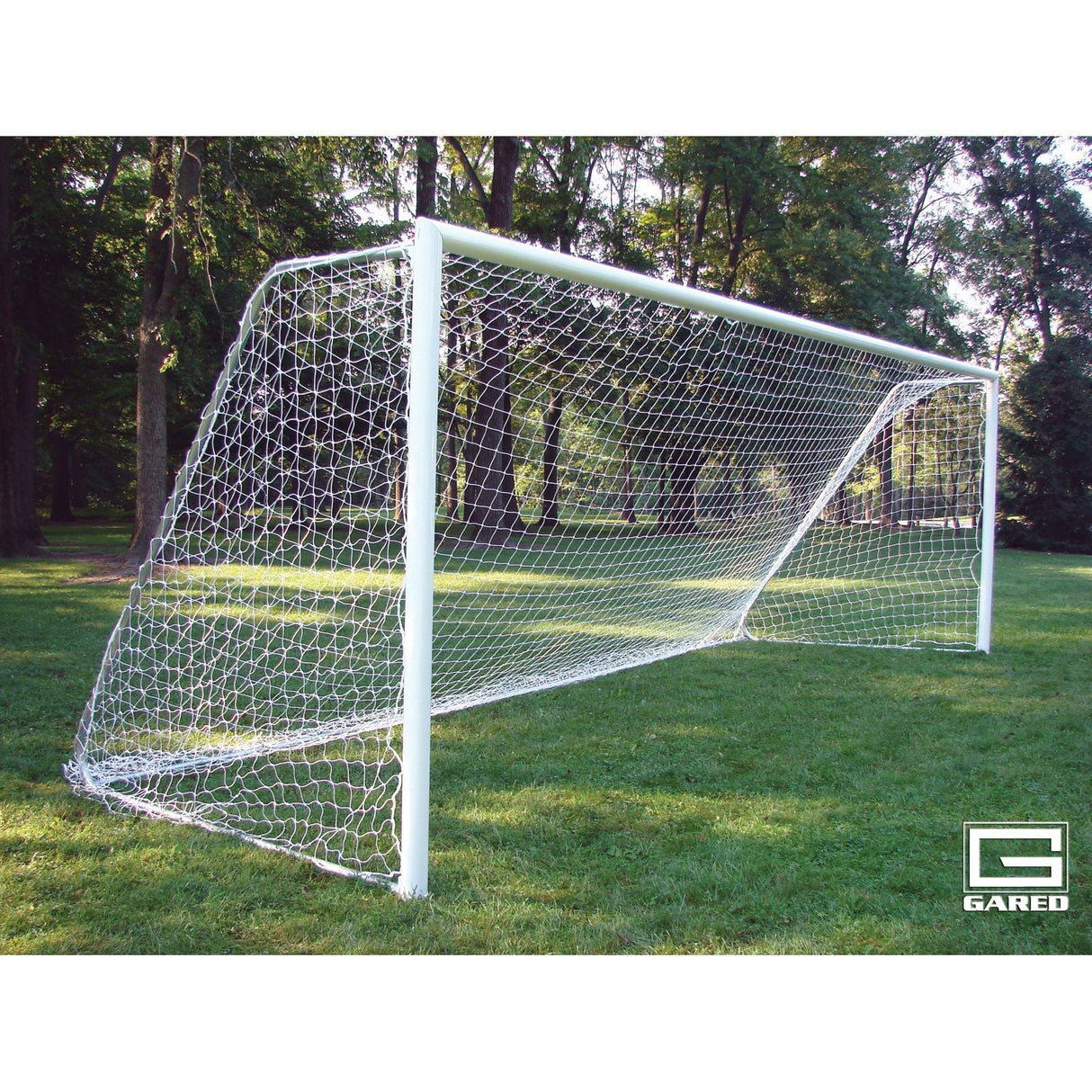 Gared Touchline® All-Star II Round-Frame Aluminum Soccer Goal 7′ × 21′ SGRD721PT
