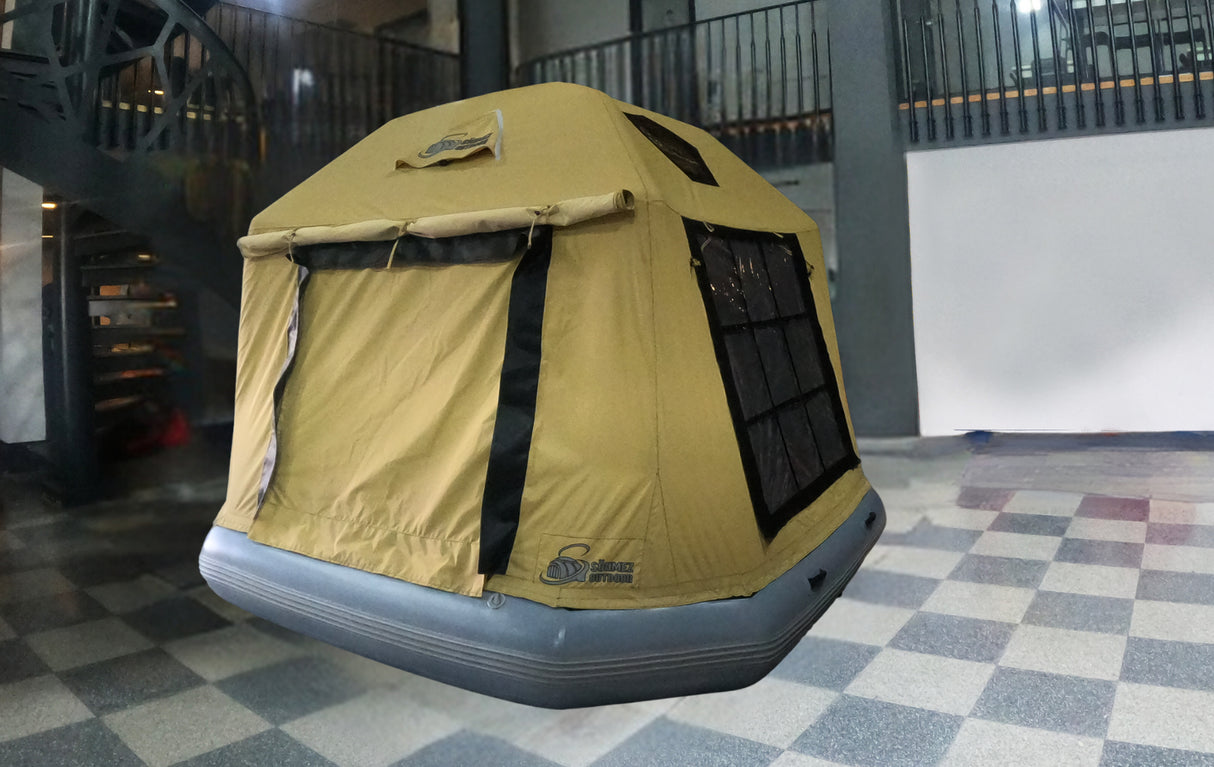 Sonmez Outdoor Inflatable Floating Tent with Digital Air Pump