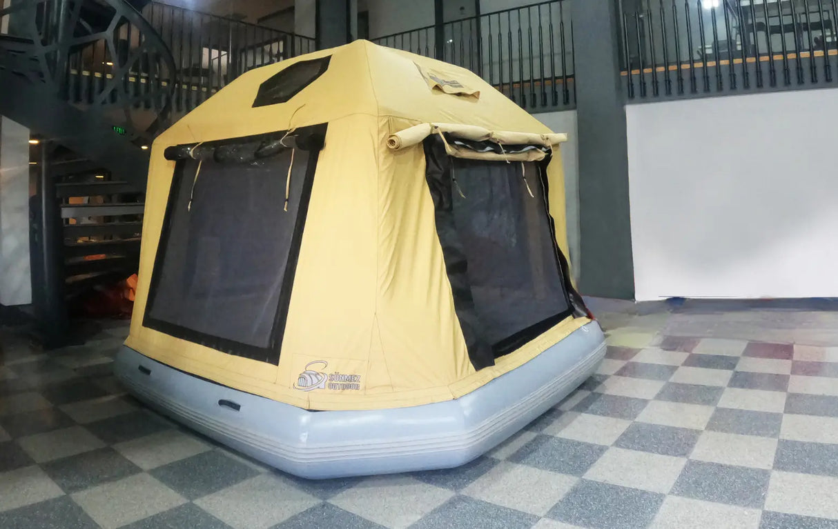 Sonmez Outdoor Inflatable Floating Tent with Digital Air Pump