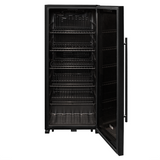 Allavino Contemporary 102 Bottle Single Zone Freestanding Wine Refrigerator with Black Glass Door KWR102S-1BGR
