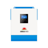 SunGoldPower 3000W 24V Solar Inverter Charger – Pure Sine Wave Inverter with MPPT Solar & AC Charger