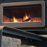 HearthArtSinn Ember 4 Simple Rotating Wood Burning Fireplace Wood Stove