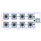 Alien Hydroponics AERO 8 Pot 2 Row Kit
