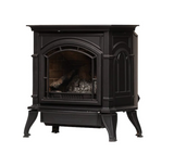 Breckwell Hearth Freestanding Direct Vent Gas Stove on Legs BH23DV