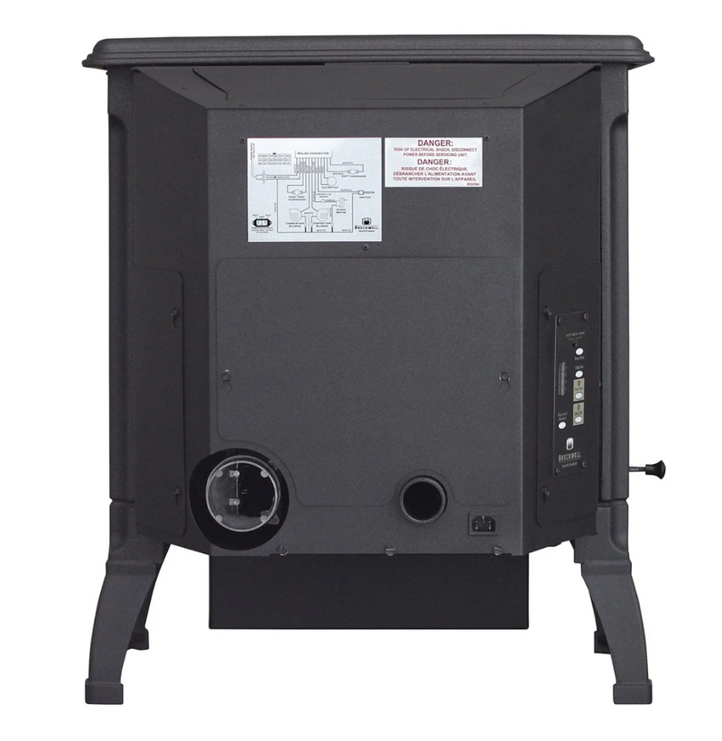 Breckwell Hearth 24" Classic Cast Pellet Stove SPC4000
