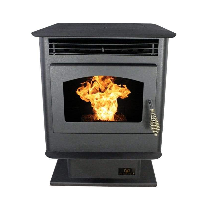 Breckwell Hearth Maverick 24" Freestanding Pellet Stove SP22E + Pedestal