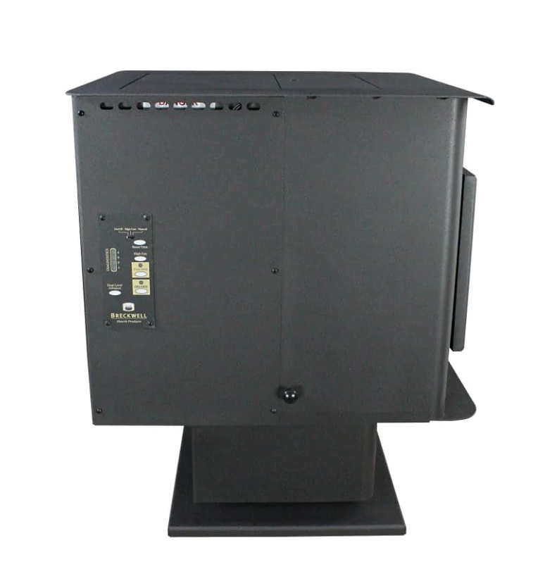 Breckwell Hearth Maverick 24" Freestanding Pellet Stove SP22E + Pedestal