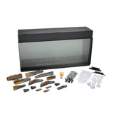 SimpliFire Triton 78-Inch Multi-View Smart Electric Fireplace