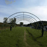 Chery Industrial Single Truss Arch Storage Shelter W30'xL40'xH15'