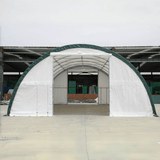 Chery Industrial Single Truss Arch Storage Shelter W30'xL65'xH15'