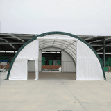 Chery Industrial Gold Mountain 30’ x 85’ x 15’ Single Truss Arch Storage Shelter
