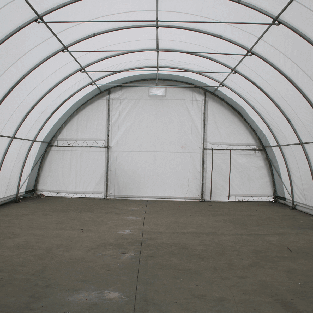 Chery Industrial Gold Mountain 30’ x 85’ x 15’ Single Truss Arch Storage Shelter